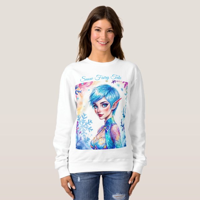 Sudadera Selva de nieve helada helada helada cuento de hada (Anverso completo)