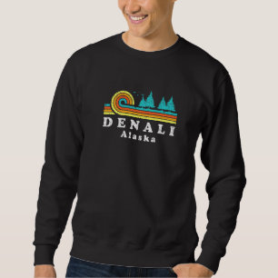 Sudadera Selva Evergreen Sunset Denali Forest Alaska Woods