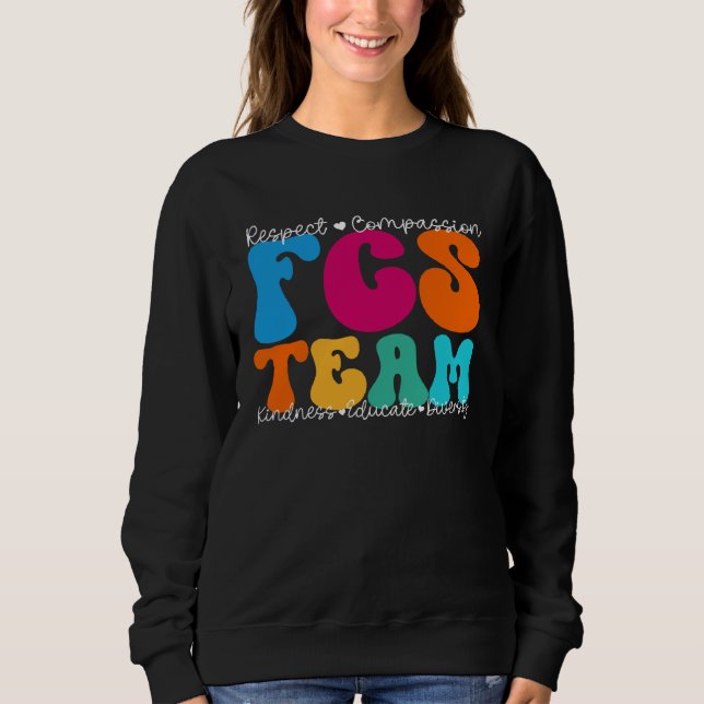Sudadera Semana de Agradecimiento a la Equipo de FCS de Reg (Anverso)