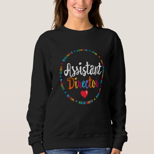 Sudadera Semana de Agradecimiento al Director Asistente Tea (Anverso)