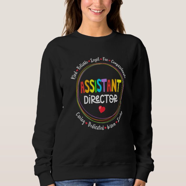 Sudadera Semana de Agradecimiento al Director Asistente Tea (Anverso)