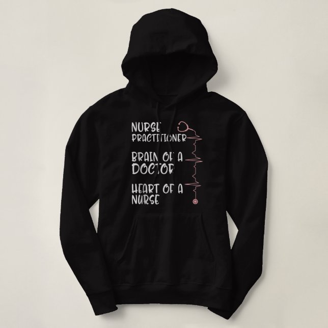 Sudadera Semana De Enfermería Del NP Cerebro Profesional De (Diseño del anverso)