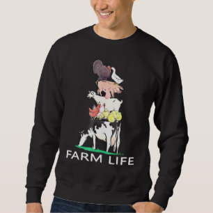 Sudadera Semana de los animales de la granja de pato de pat