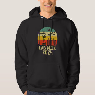 Sudadera Semana del Laboratorio de Ciencia Vintage 2024
