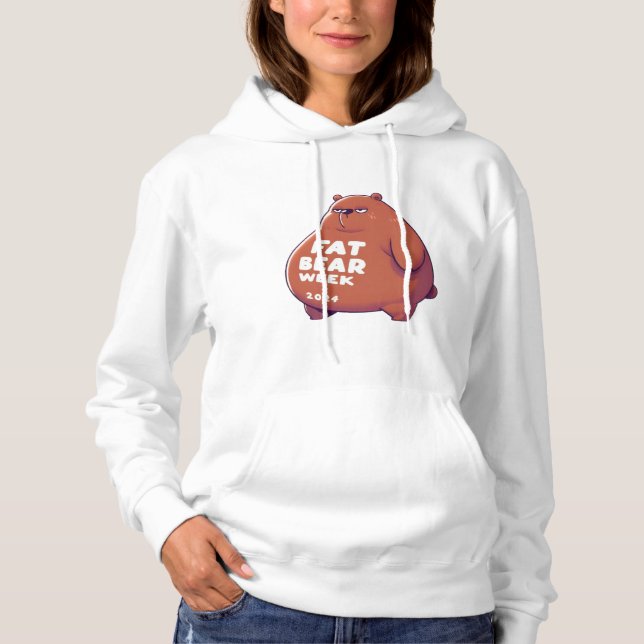 Sudadera Semana del oso graso 2024 (Anverso)