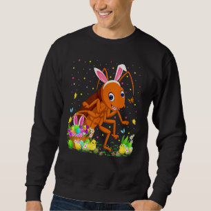 Sudadera Semana Santa Cockroach Bunny Egg Caza de cucaracha