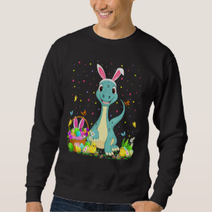 Sudadera Semana Santa Dinosaurios Bunny Egg Caza Dinosaurio