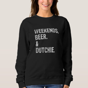 Sudadera Semanales Cerveza Y Holandés Pastor Holandés D