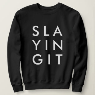 Sudadera Sembrando Black Stylish Modern Slay