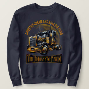 Sudadera Semi Truck Sweatshirt