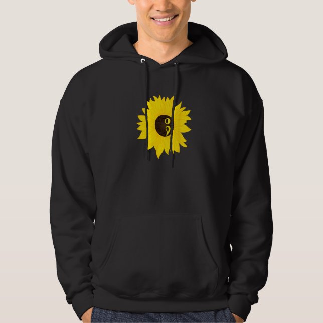 Sudadera Semicolon Sunflower (Anverso)