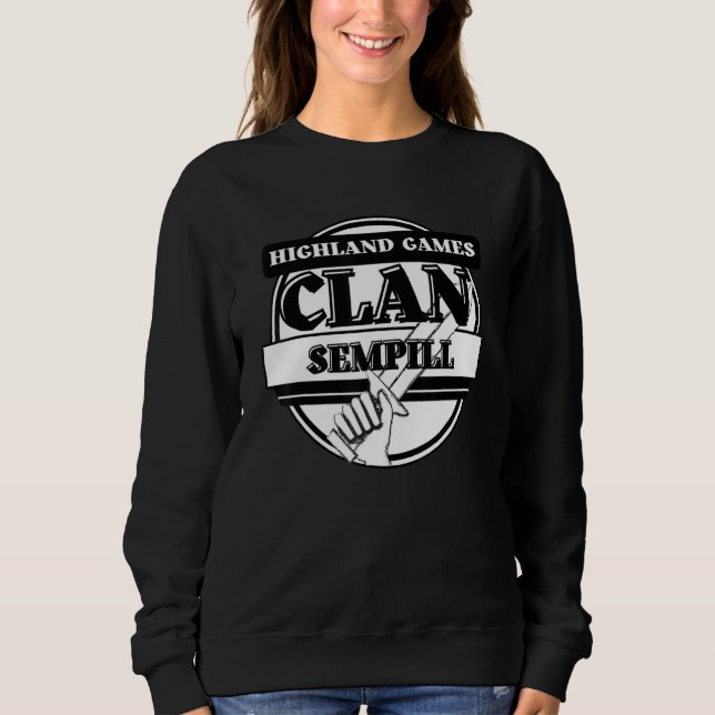 Sudadera Sempill Highland Games Scottish Clan (Anverso)