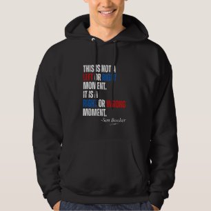 Sudadera Senador Cory Booker Esto no es un Mo de izquierda 