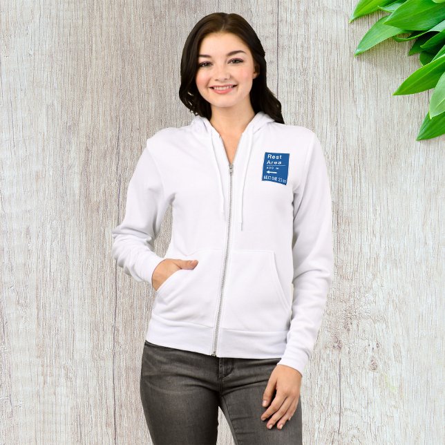 Sudadera Señal de Área de Descanso 400m Izquierda (Subido por el creador)
