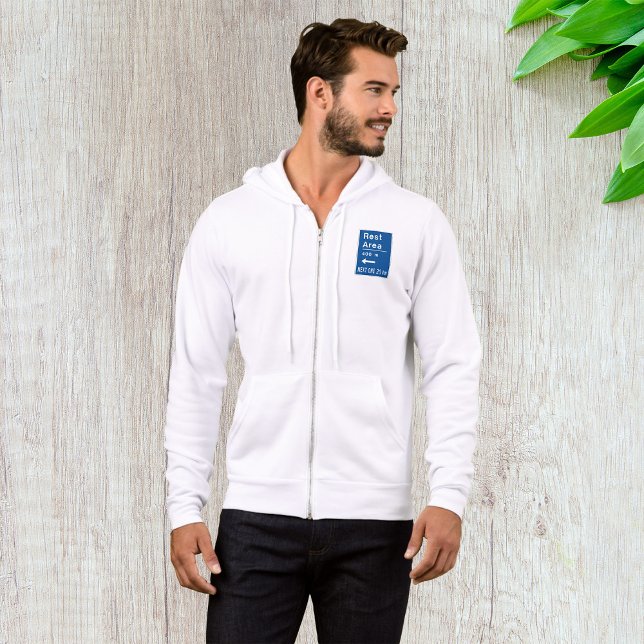 Sudadera Señal de Área de Descanso 400m Izquierda (Subido por el creador)