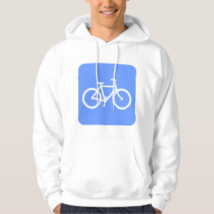 Sudadera Señal de Bicicleta - Azul Bebé