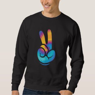 Sudadera Señal de Mano de Victoria de Hippie Rastafari de A