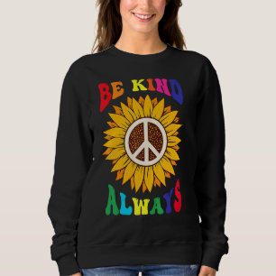 Sudadera Señal de Paz Amor 60s 70s Tie Dye Hippie Halloween
