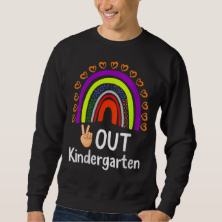 Sudadera Señal de paz del corazón del arcoiris suave entreg