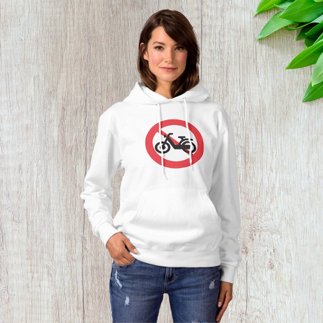 Sudadera Señal de Tráfico Prohibido Motocicletas (Subido por el creador)