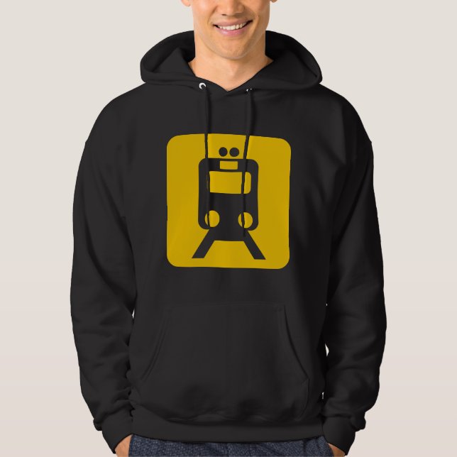 Sudadera Señal de tren - (Anverso)