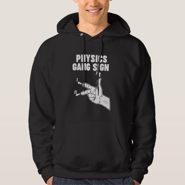 Sudadera Señal del grupo de física (Anverso)