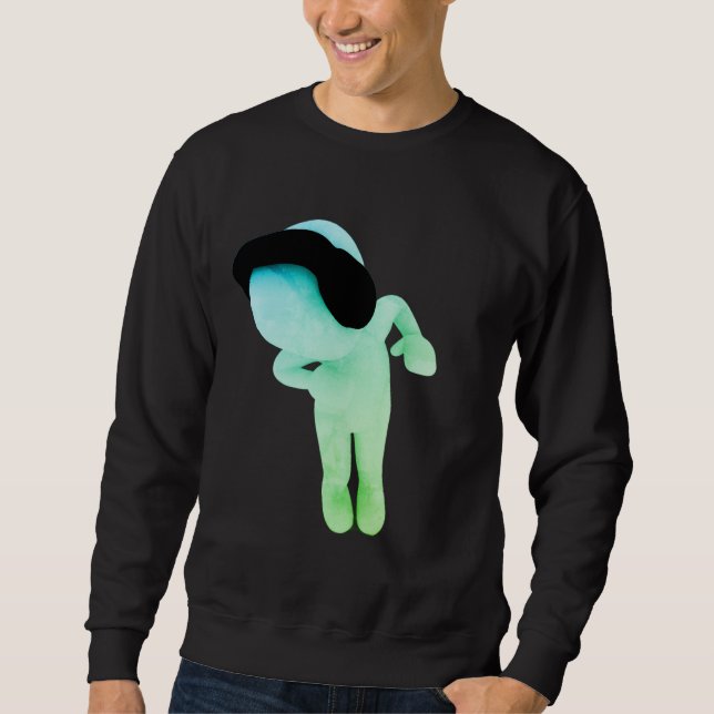 sudadera sencilla con hermoso estampado (Anverso)