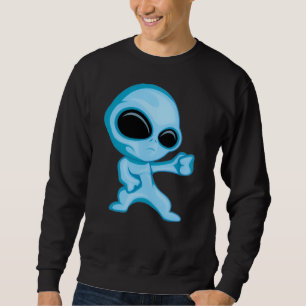 sudadera sencilla con hermoso estampado