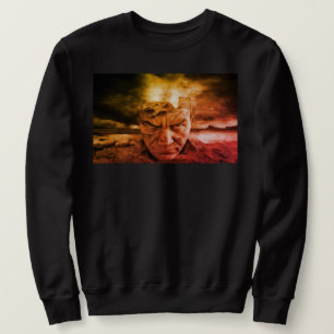 sudadera sencilla con hermoso estampado