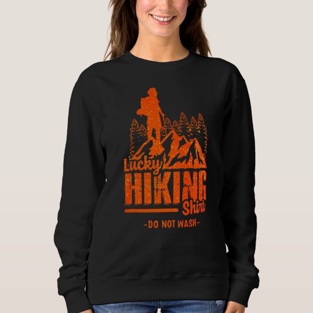 Sudadera Senderismo afortunado 4 (Anverso)