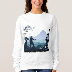 Sudadera Senderismo de aventura, aventura en cada paso