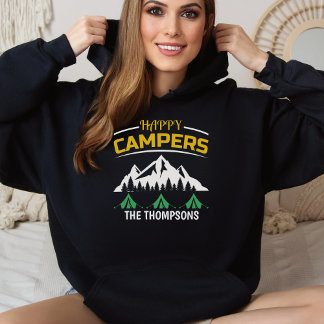 Sudadera Senderismo feliz y personalizado por las mujeres