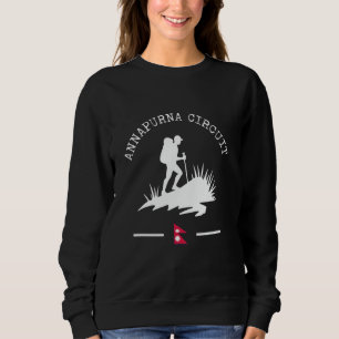 Sudadera Senderismo Himalayas Senderismo en el circuito de