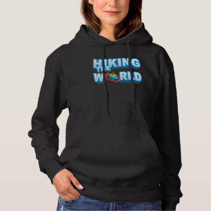 Sudadera Senderismo por el mundo Tú eres dueño del planet