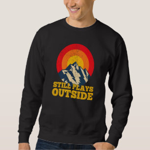 Sudadera Senderismo por el Parque Nacional Retro sigue juga