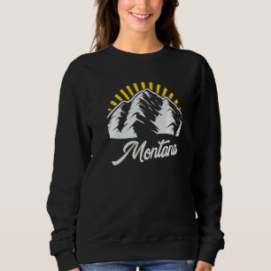 Sudadera Senderismo por las Montañas de Montana