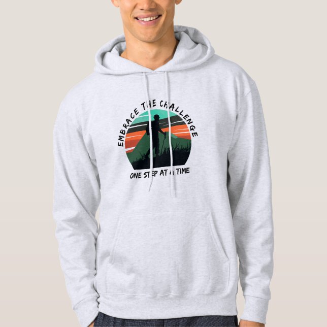 Sudadera Senderismo y el desafío de la violencia masculina (Anverso)