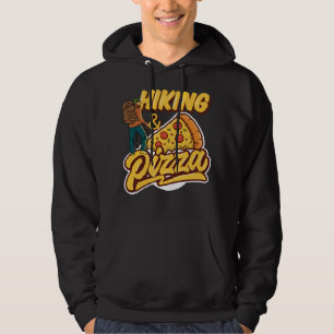 Sudadera Senderismo y pizza _776 divertidos