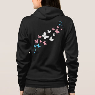Sudadera Sendero de la Mariposa del Orgullo Transgénero