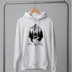 Sudadera Sendero de Montaña "Es Mi Camino" Gráfico de Natur