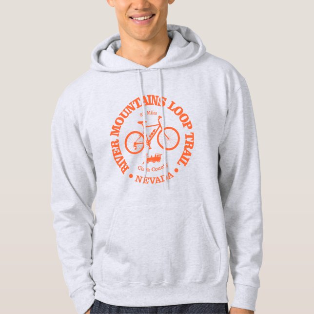 Sudadera Sendero para el bucle de las montañas fluviales (c (Anverso)