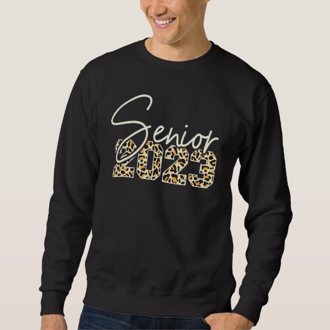 Sudadera Senior 2023 Leopard Print (Anverso)