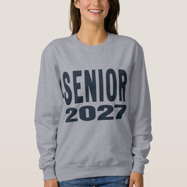 Sudadera Senior 2027. (Anverso)