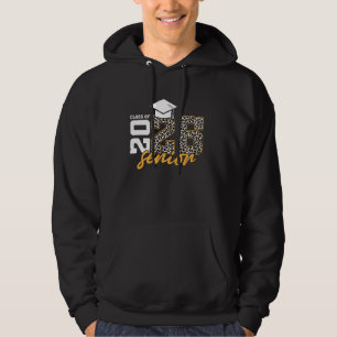 Sudadera Senior 26 Clase De 2026 Graduación De Mujeres Leop