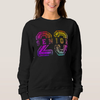 Sudadera Senior Colorido 2023 Clase de 2023 Graduación Vint