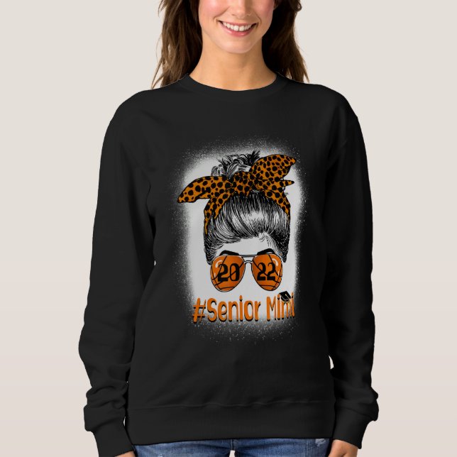 Sudadera Senior Mimi 2022 Basketball Senior Leopard Messy B (Anverso)