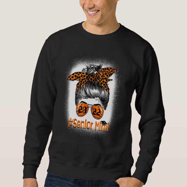 Sudadera Senior Mimi 2022 Basketball Senior Leopard Messy B (Anverso)
