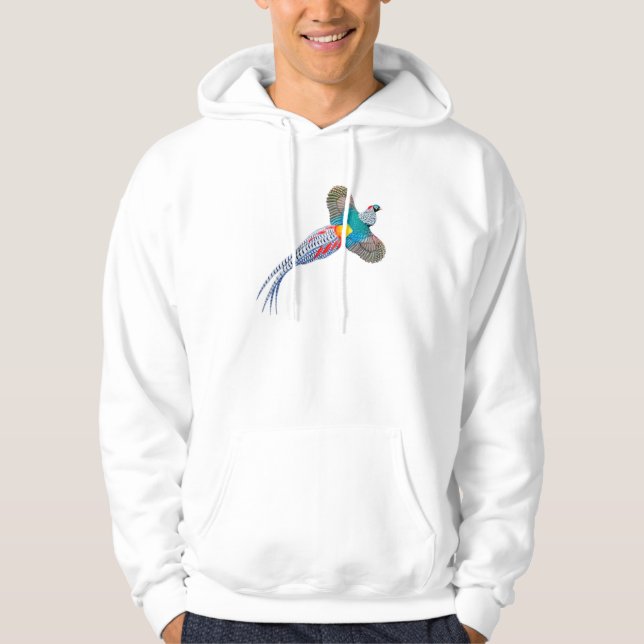 Sudadera Señora Amherst Pheasant Hoodie (Anverso)