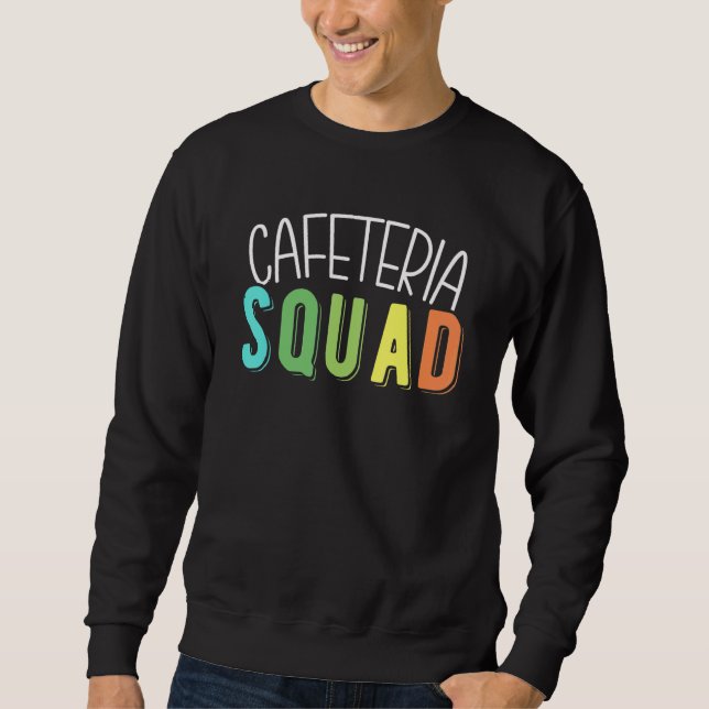 Sudadera Señora del almuerzo de la Brigada de Cafetería (Anverso)