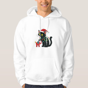Sudadera Señora Gata sin Hijos Navidad Kamala Trump 